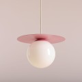 Lampa wisząca LOOP baby pink M 1125G18_M Aldex