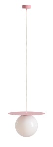 Lampa wisząca LOOP baby pink L 1125G18_L Aldex
