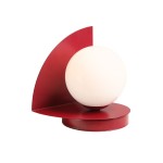 Lampka stołowa LOOP red wine 1125B15 Aldex