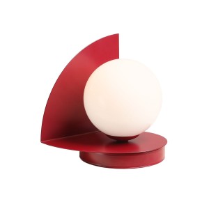 Lampka stołowa LOOP red wine 1125B15 Aldex