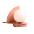 Lampka na stolik LOOP coral 1125B11 Aldex
