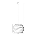 Lampa wisząca NATURE CROSS XL 1123G_XL Aldex