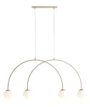 Lampa wisząca UNA beige II 1116L17_S Aldex