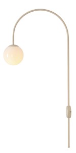 Kinkiet lampa na ścianę UNA cream 1116C9 Aldex