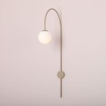 Kinkiet lampa ścienna UNA beige 1116C17 Aldex
