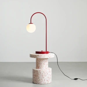 Lampa biurkowa UNA red wine 1116B15 Aldex