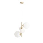 Lampa wisząca BLOOM brass 1091L40 Aldex