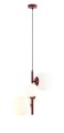 Lampa wisząca BLOOM red wine IV 1091L15 Aldex 