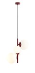 Lampa wisząca BLOOM red wine IV 1091L15 Aldex 