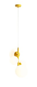 Lampa wisząca BLOOM mustard IV 1091L14 Aldex