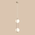 Lampa wisząca RIVA beige II 1086H17 Aldex