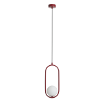 Lampa wisząca RIVA red wine I 1086G15 Aldex