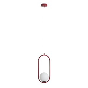 Lampa wisząca RIVA red wine I 1086G15 Aldex