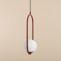 Lampa wisząca RIVA red wine I 1086G15 Aldex