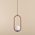 Lampa wisząca RIVA red wine I 1086G15 Aldex