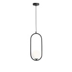 Lampa wisząca RIVA black I 1086G1 Aldex