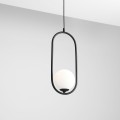 Lampa wisząca RIVA black I 1086G1 Aldex