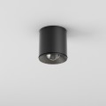 Lampa IP44 czarna do łazienki QRLED next hermetic M930 52° surface black 47063-M930-W3-00-12 AQFORM