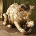 Lampa stołowa złoty kot KITTEN 107389 Endon Lighting