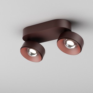 Lampa sufitowa reflektor QRLED next E x2 led 6W 52° spot  16526 AQFORM