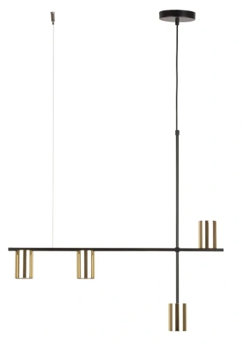 Lampa wisząca mosiądzowana złoto-czarna  VENDO 4 żyrandol 33690  Sigma Lighting   pol_pl_Lampa-wiszaca-mosiadzowana-zloto-czarna-Sigma-Lighting-VENDO-4-33690-12502_1.webp