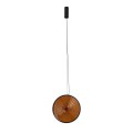 Lampa wisząca AURA LED bursztynowa 12233 NOWODVORSKI