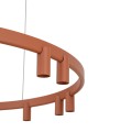 Lampa wisząca żyrandol FOURTY ROUND LED XI ZWIS TERRACOTTA 12420 NOWODVORSKI