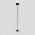 Lampa wisząca Otel B Z SNW czarna 25.4108.A3B.002  CHORS 