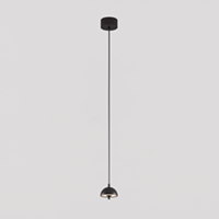 Lampa wisząca Otel B Z SNW czarna 25.4108.A3B.002  CHORS 