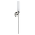 Lampa na ścianę PRESTON 8979 kinkiet nikiel mleczne szkło glamour 8979 Argon
