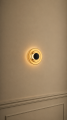 Lampa natynkowa A SOFI 9009 kinkiet szkło Krosno design miodowy moduł LED 9009 ARGON