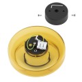Lampa natynkowa A SOFI 9009 kinkiet szkło Krosno design miodowy moduł LED 9009 ARGON