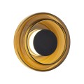 Lampa natynkowa A SOFI 9010 kinkiet okrągły szkło Krosno design koniakowy moduł LED 9010 ARGON 
