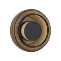 Lampa natynkowa A SOFI 9010 kinkiet okrągły szkło Krosno design koniakowy moduł LED 9010 ARGON 
