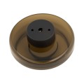 Lampa natynkowa A SOFI 9010 kinkiet okrągły szkło Krosno design koniakowy moduł LED 9010 ARGON 