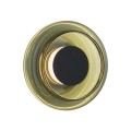 Lampa natynkowa A SOFI 9011 kinkiet okrągły szkło Krosno design oliwkowy zielony moduł LED 9011 ARGON