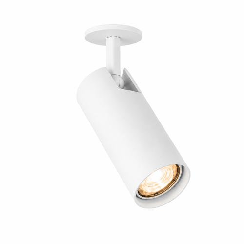 Lampa do zabudowy reflektor wpuszczany sufitowy regulowany GU10 biały LINCA 9014 ARGON