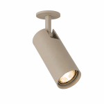 Lampa do zabudowy reflektor wpuszczany sufitowy regulowany GU10 taupe LINCA 9013 ARGON