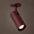 Lampa do sufitu reflektor wpuszczany sufitowy regulowany GU10 brąz LINCA 9019 