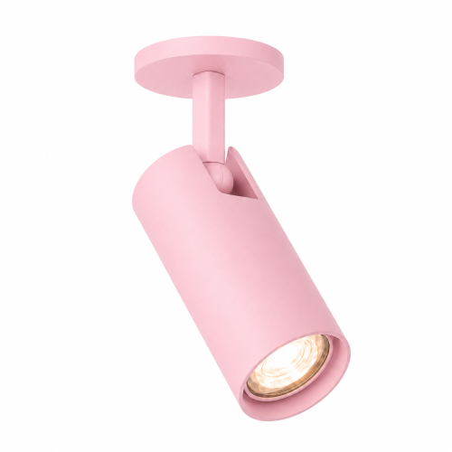 Lampka do G/K reflektor wpuszczany sufitowy regulowany GU10 różowy baby LINCA 9015