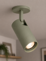Lampka do G/K reflektor wpuszczany sufitowy regulowany GU10 ciemna szałwia LINCA 9017 ARGON