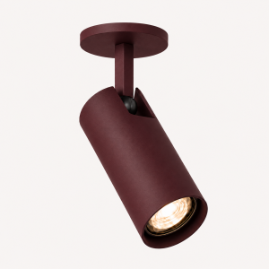 Lampka reflektor wpuszczany sufitowy regulowany GU10 barolo bordo LINCA 9018 ARGON