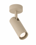 Kinkiet, lampa reflektor sufitowy GU10 długa tubka taupe LINCA 9022 ARGON