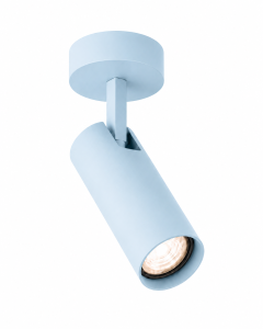 Kinkiet, lampa reflektor sufitowy GU10 długa tubka baby blue LINCA 9024  ARGON