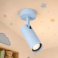Kinkiet, lampa reflektor sufitowy GU10 długa tubka baby blue LINCA 9024  ARGON
