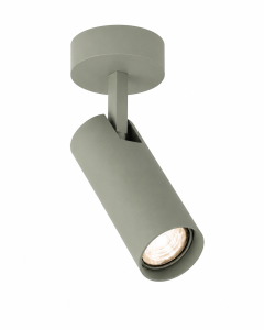 Lampa, kinkiet reflektor sufitowy GU10 długa tubka oliwka szałwia LINCA 9025 ARGON
