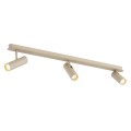 Kinkiet, lampa belka 3 reflektory 3 wysokości regulacja GU10 taupe LINCA 6367 ARGON