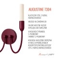 Kinkiet dwupłomienny świecznik bordo barolo AUGUSTINE 7304 ARGON