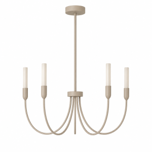 Lampa wisząca żyrandol świecznik 5 G9 taupe AUGUSTINE 2199 ARGON