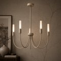 Lampa wisząca żyrandol świecznik 5 G9 taupe AUGUSTINE 2199 ARGON